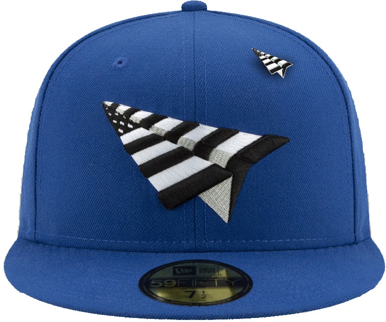 Paper Planes | Royal Crown Fitted Hat Royal Blue / 7 3/4