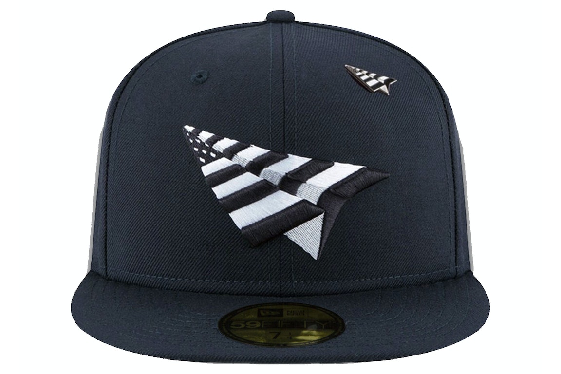 Pre-owned New Era X Paper Planes Fitted Hat Sapphire