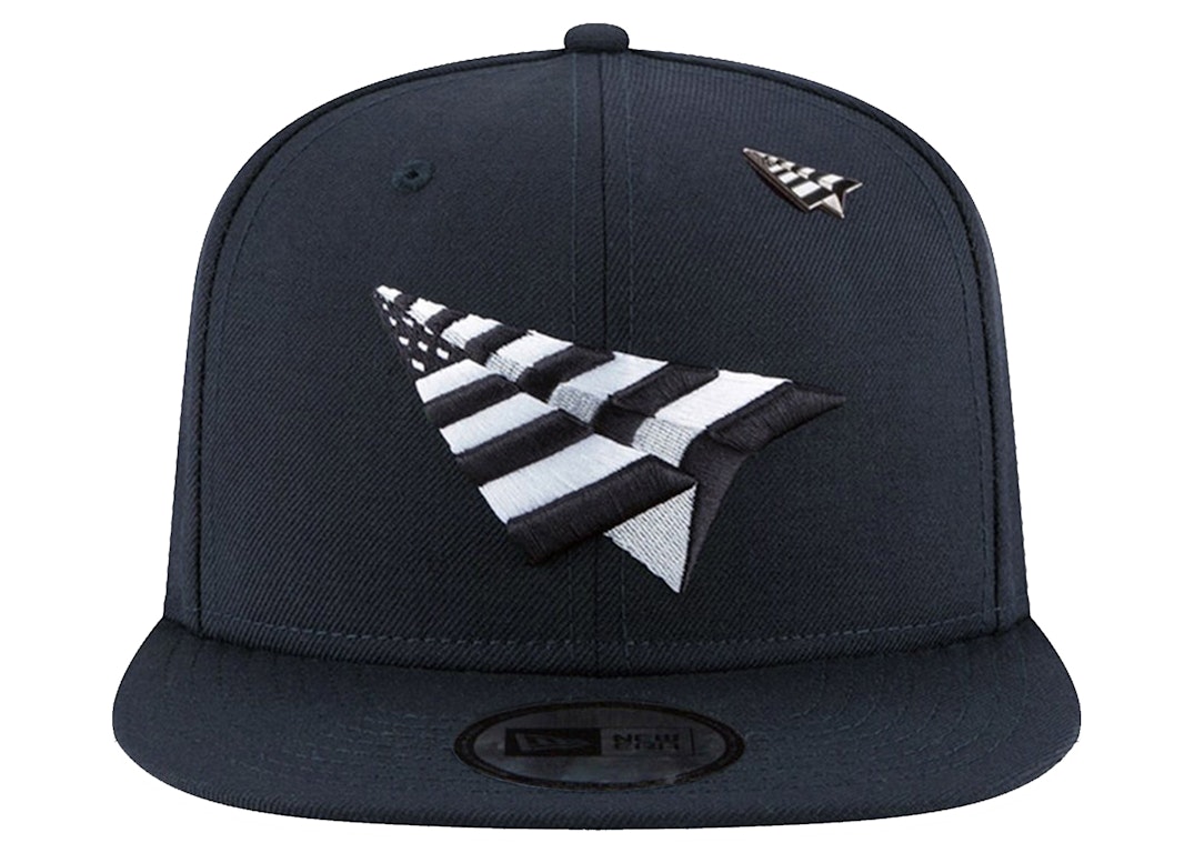 Pre-owned New Era X Paper Planes Sapphire Crown Old School Snapback Hat Sapphire/green