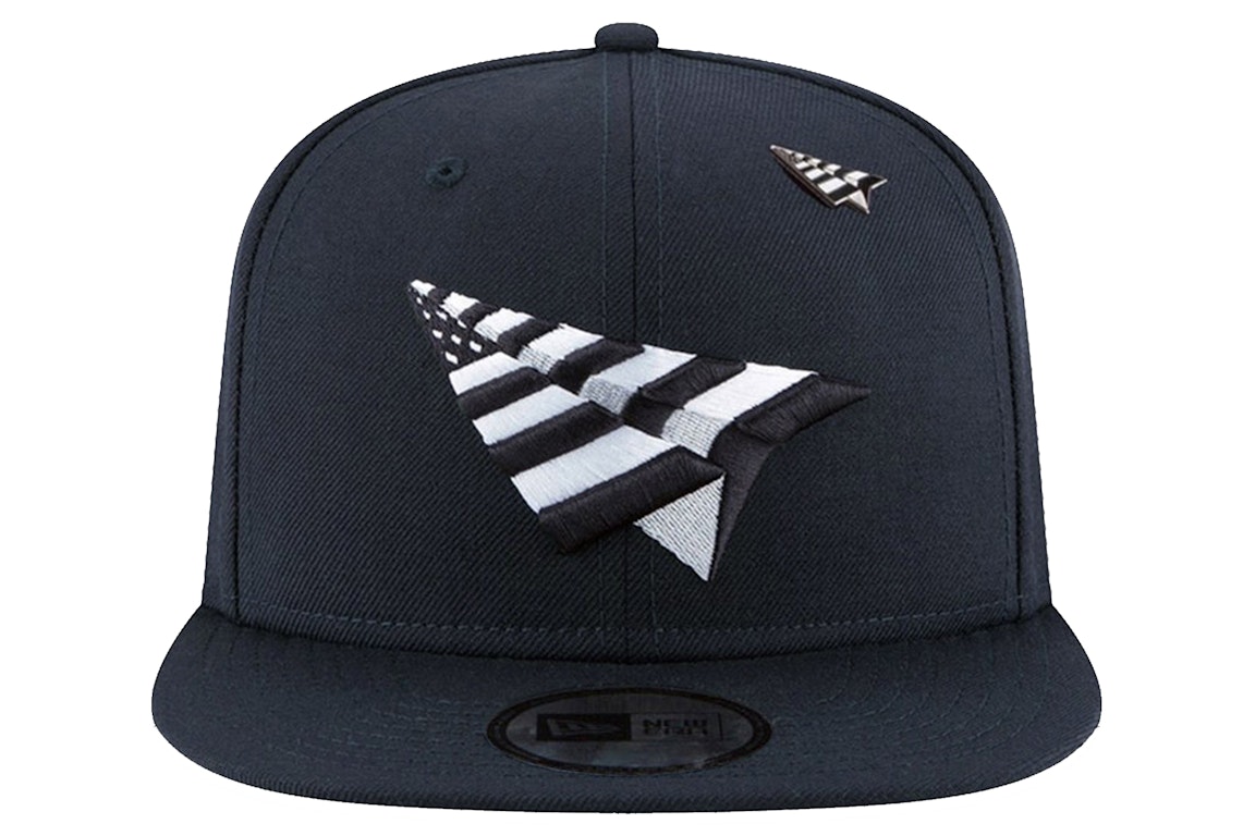 Pre-owned New Era X Paper Planes Sapphire Crown Old School Snapback Hat Sapphire/green