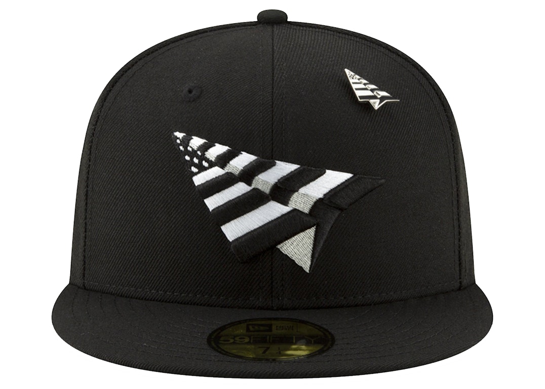 Pre-owned New Era X Paper Planes The Original 59fifty Fitted Hat Black/black