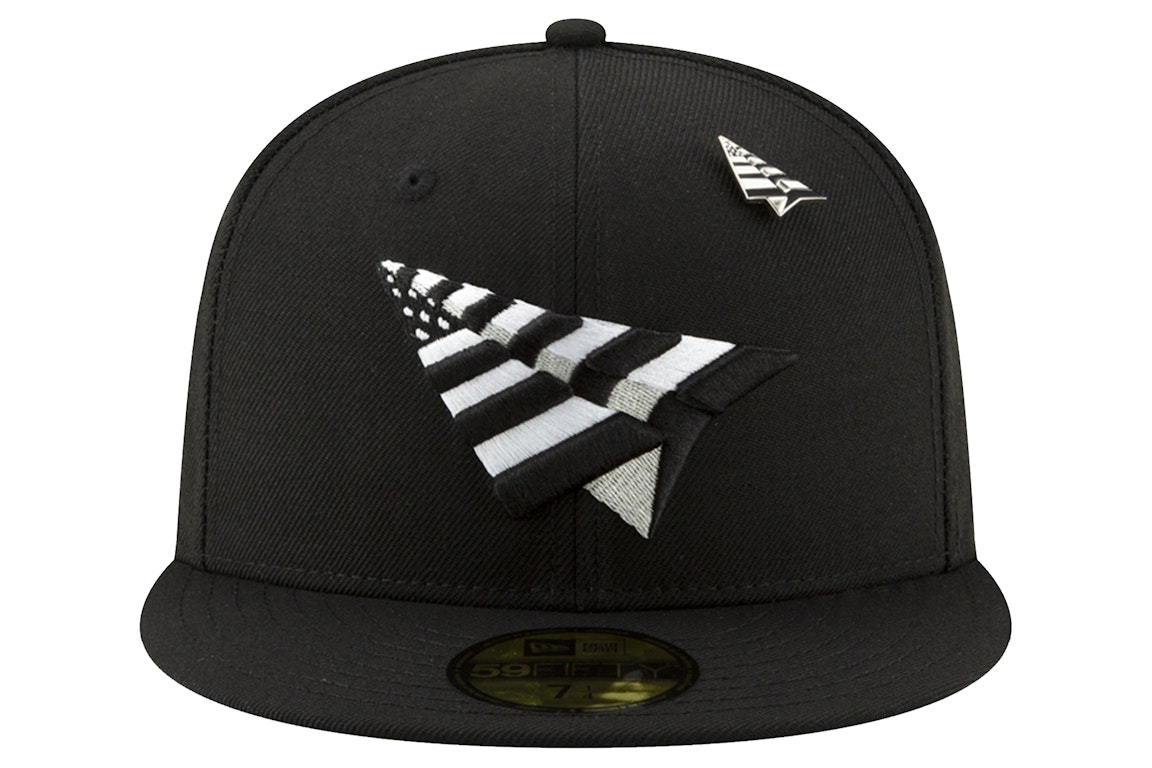 Pre-owned New Era X Paper Planes The Original 59fifty Fitted Hat Black/black