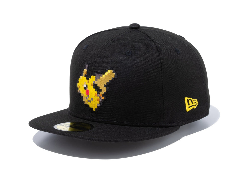 New Era x Pokemon 8Bit Pikachu 59Fifty Fitted Hat Black - SS22 - US