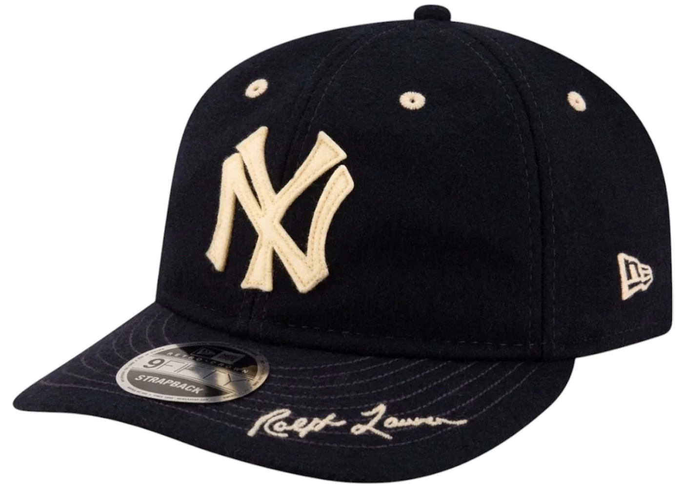 New Era x Ralph Lauren Retro Crown FIFTY Snapback Cap Navy Men's