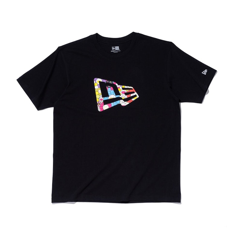 Pre-owned New Era X Takashi Murakami Flag Relaxed Fit S/s Tee Black