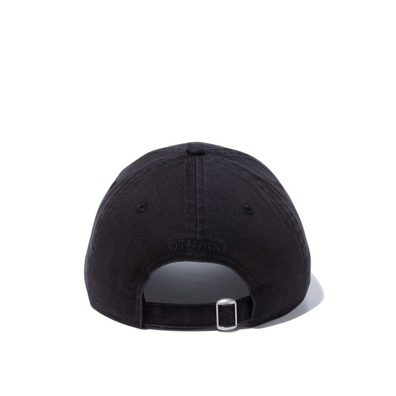 New Era x Takashi Murakami Blumentuch Riemen 9Twenty Hut verblasst Schwarz