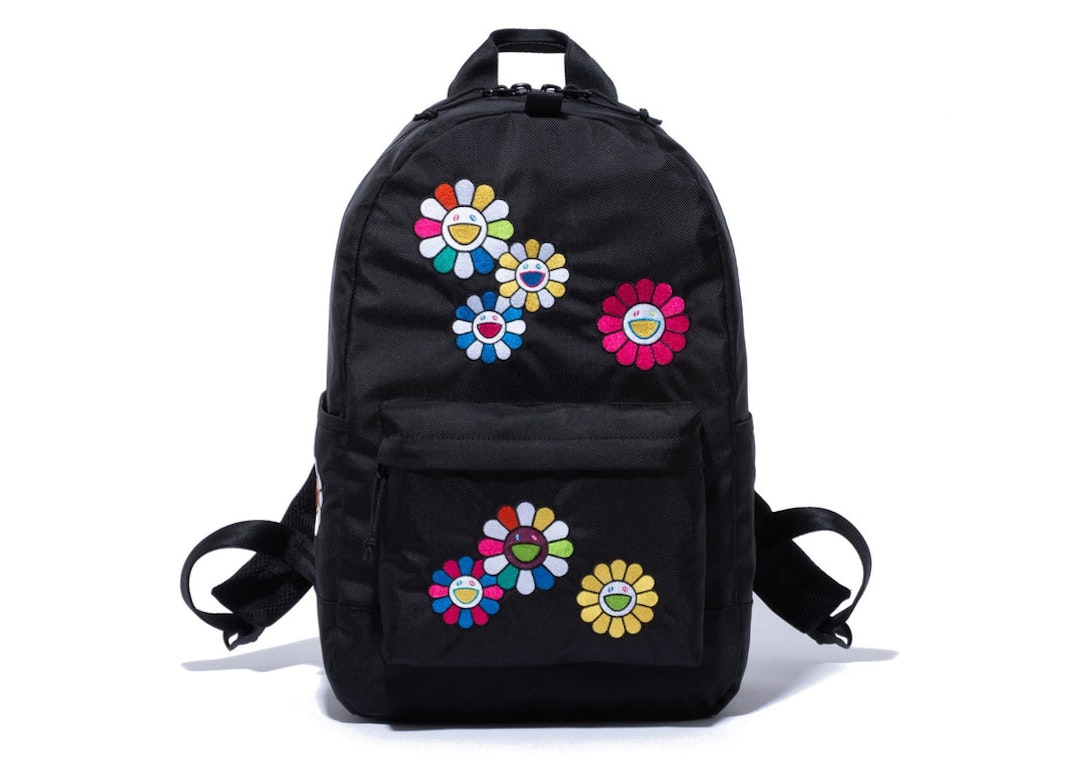 Pre-owned New Era X Takashi Murakami Flower Light Backpack Black
