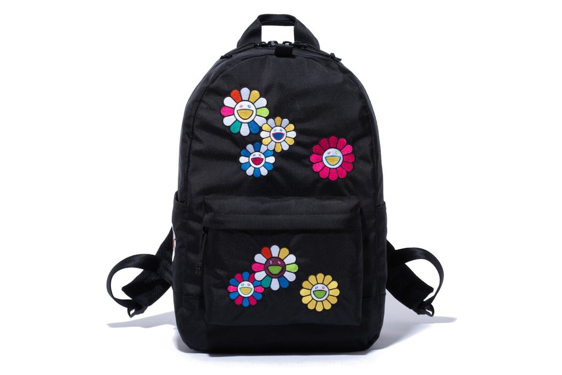 Pre-owned New Era X Takashi Murakami Flower Light Backpack Black
