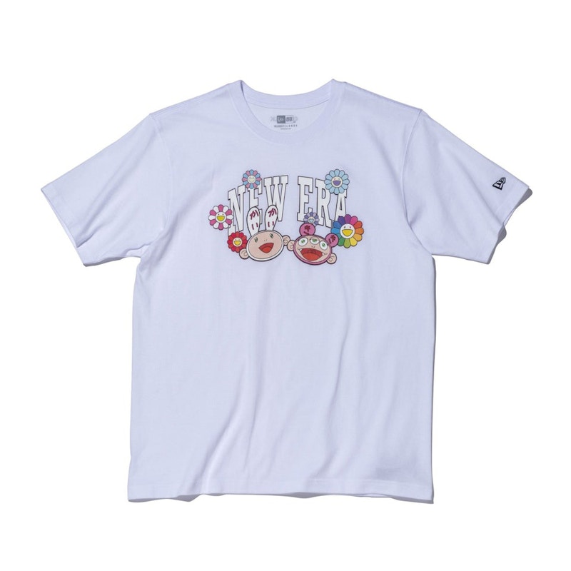 New Era x Takashi Murakami Kaikai Kiki Relaxed Fit S/S Tee White