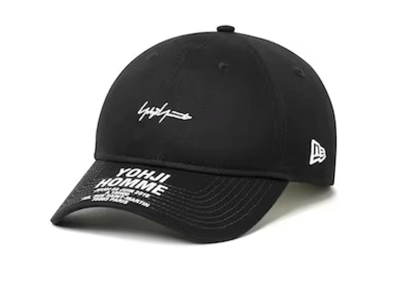 New Era x Yohji Yamamoto 9Thirty Yohji Homme Hat Black - SS23 - CN