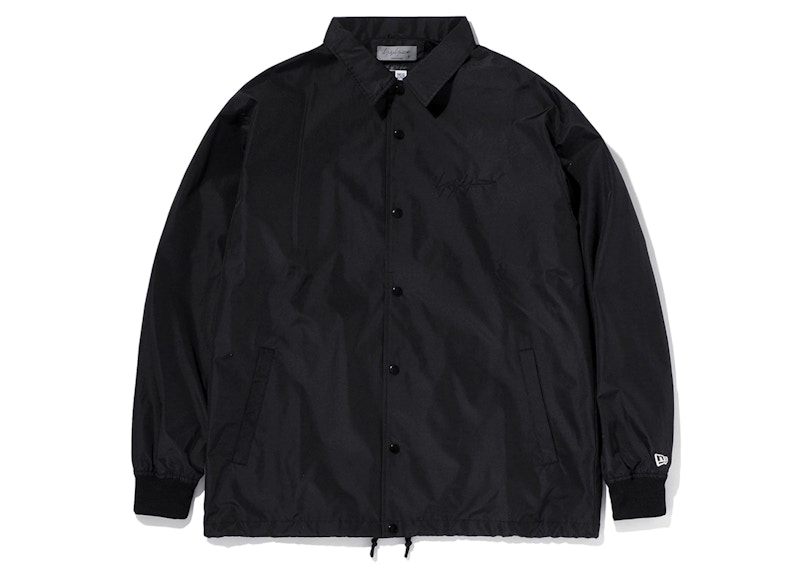 New Era x Yohji Yamamoto Crow Print Coach Jacket Black - SS22 - US