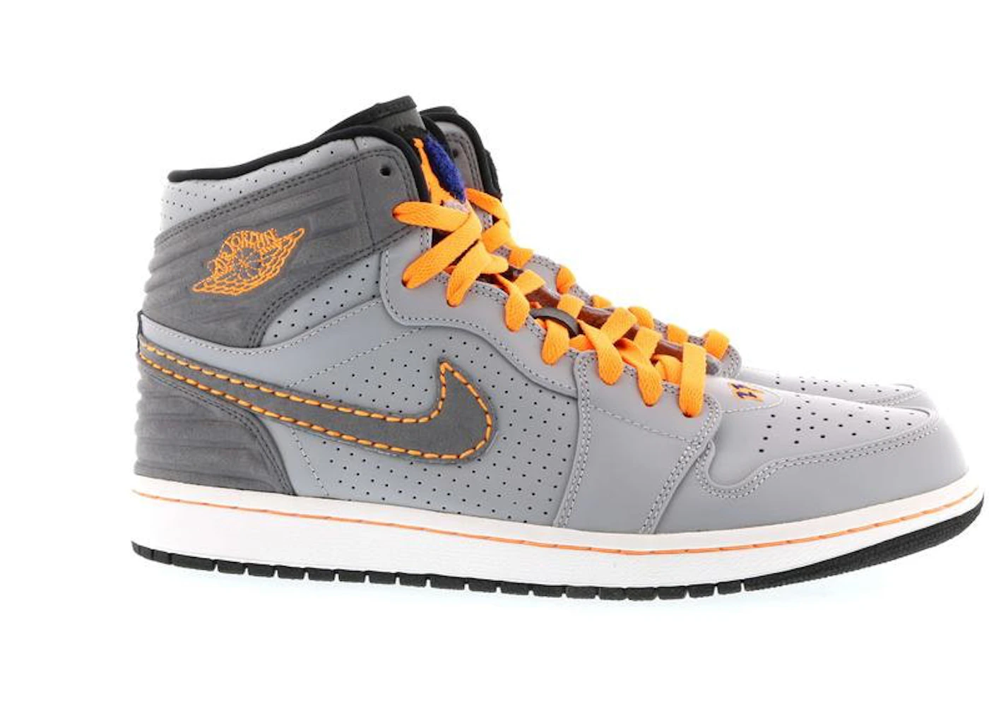 Jordan 1 top orange grey