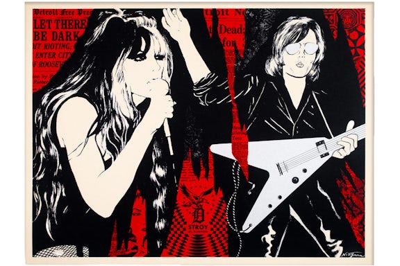 Niagara x Shepard Fairey Let There Be Dark Print (Signed, Edition of 150) Red Edition