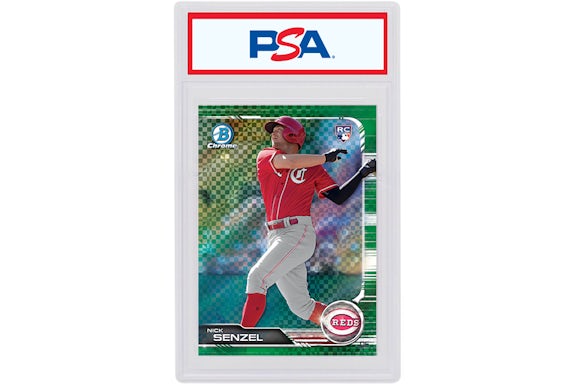 Nick Senzel 2019 Bowman Chrome X Rookie Green X-Fractor /31 #98 (PSA or BGS Graded)