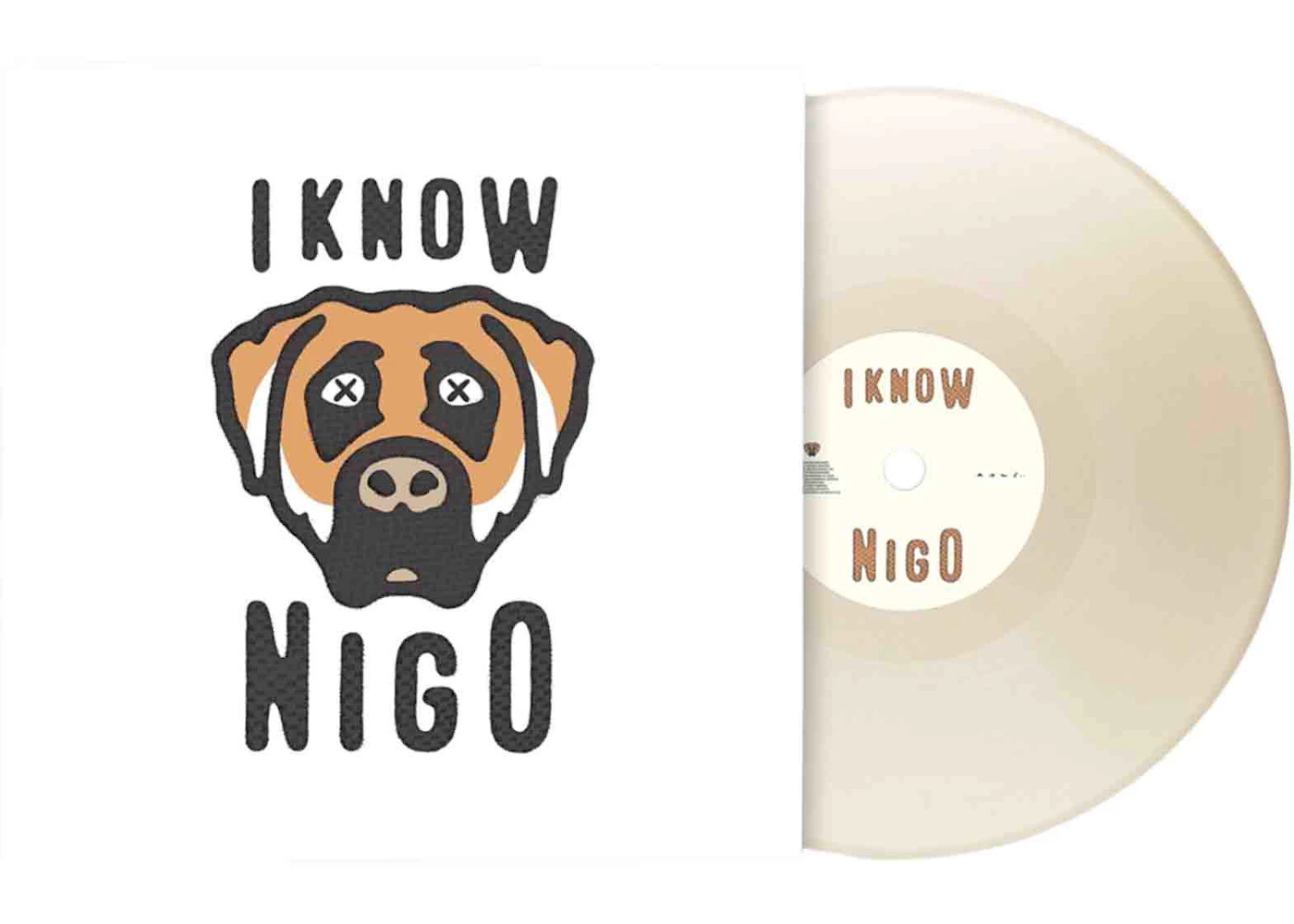 Nigo I Know Nigo KAWS Edition LP Vinyl Gold