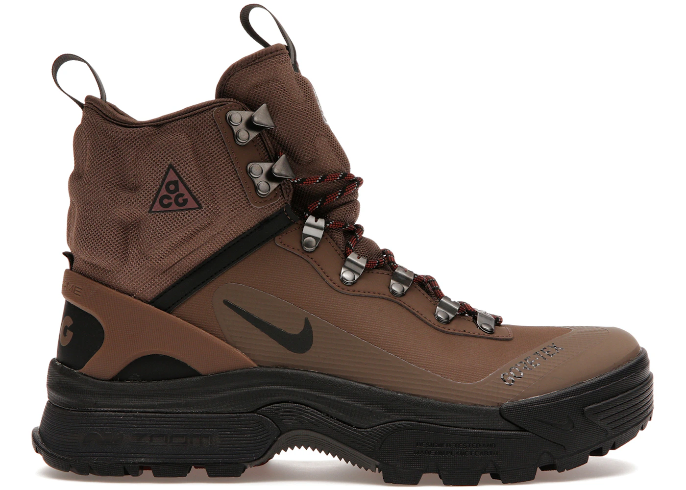 Brown Nike Zoom Acg Boots Nike ACG Tan Lace Up Boots Size Fits Women's