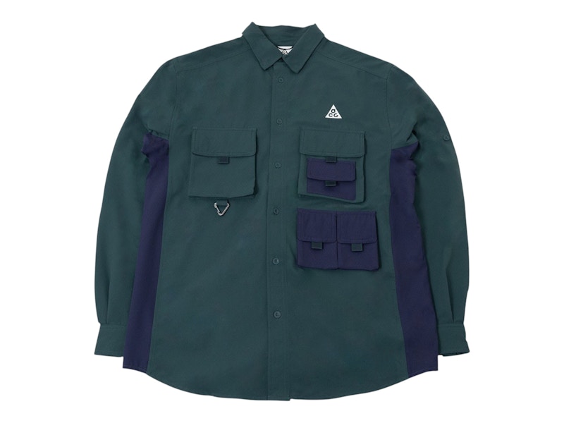 Nike ACG Devastation Trail Long Sleeve Shirt Deep Jungle メンズ - JP