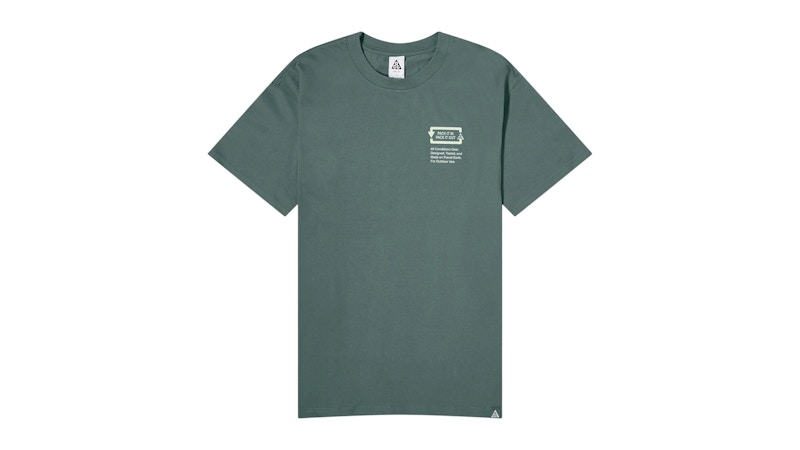 Nike ACG Pickinout Dri-Fit T-Shirt Vintage Grün Herren FW24 – DE