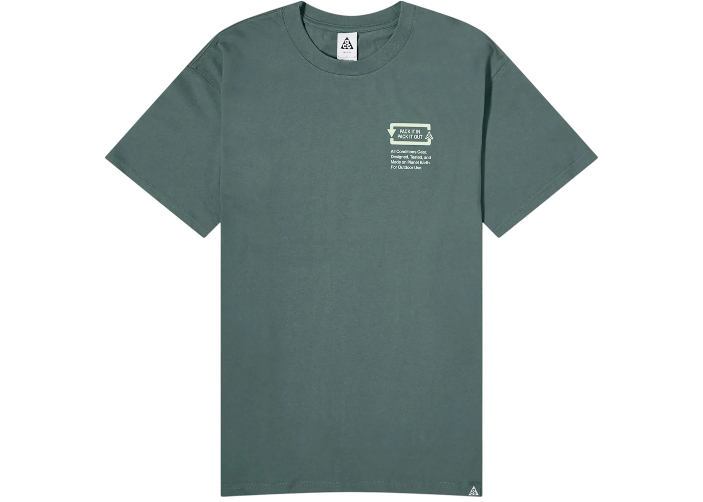 Nike ACG Pickinout Dri-Fit T-Shirt Vintage Grün Herren FW24 – DE