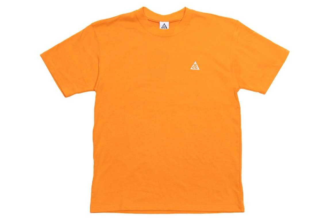 Pre-owned Nike Acg T-shirt Tangerine Orange