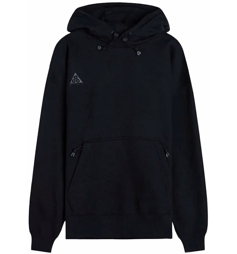 Nike ACG Therma-Fit Fleece Pullover Hoodie Black Men's FW23 US