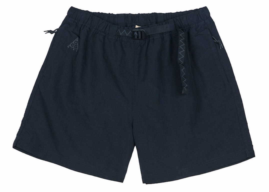 Pre-owned Nike Acg Woven Shorts Black