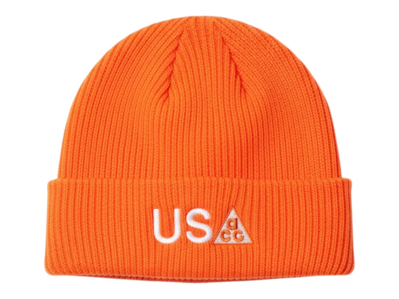 帽子 Nike acg ear flap beanie Y2K vintage 90s Nike ACG Beanie Hat White – Clout Closet