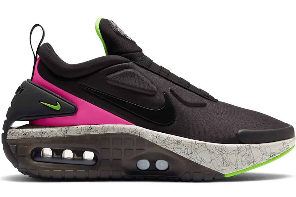Nike Adapt Auto Max Black Laser Fuchsia Electro Green UK Charger
