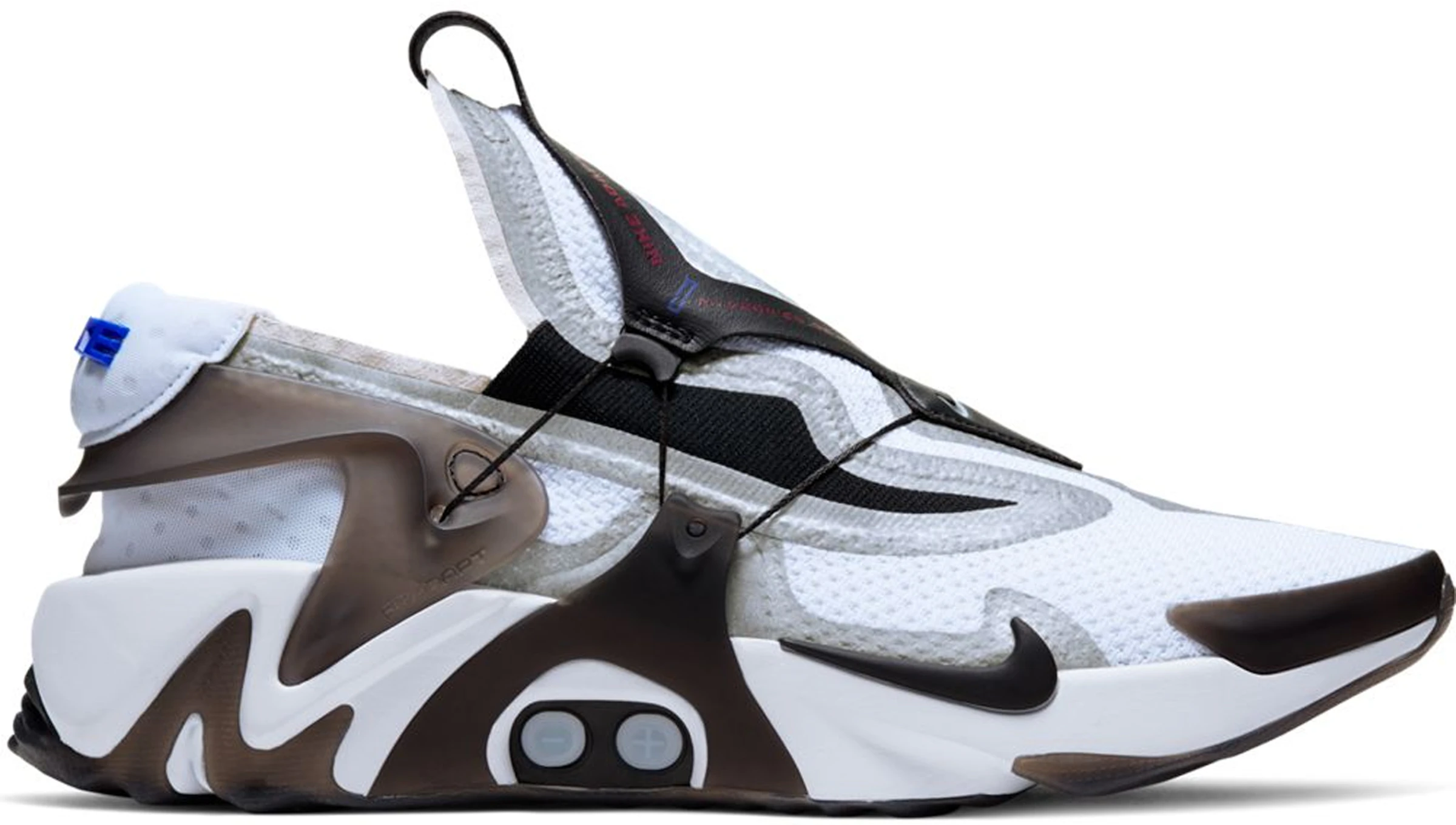 Probleem Maak leven dier Nike Adapt Huarache White Black (UK Charger) - CT4089-110 - CA