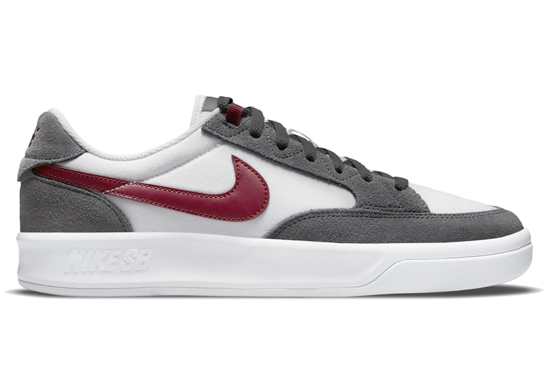 nike sb adversary white red