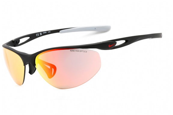 Nike Lunettes de soleil Aerial Noir/Rouge Miroir (DZ7354-011)