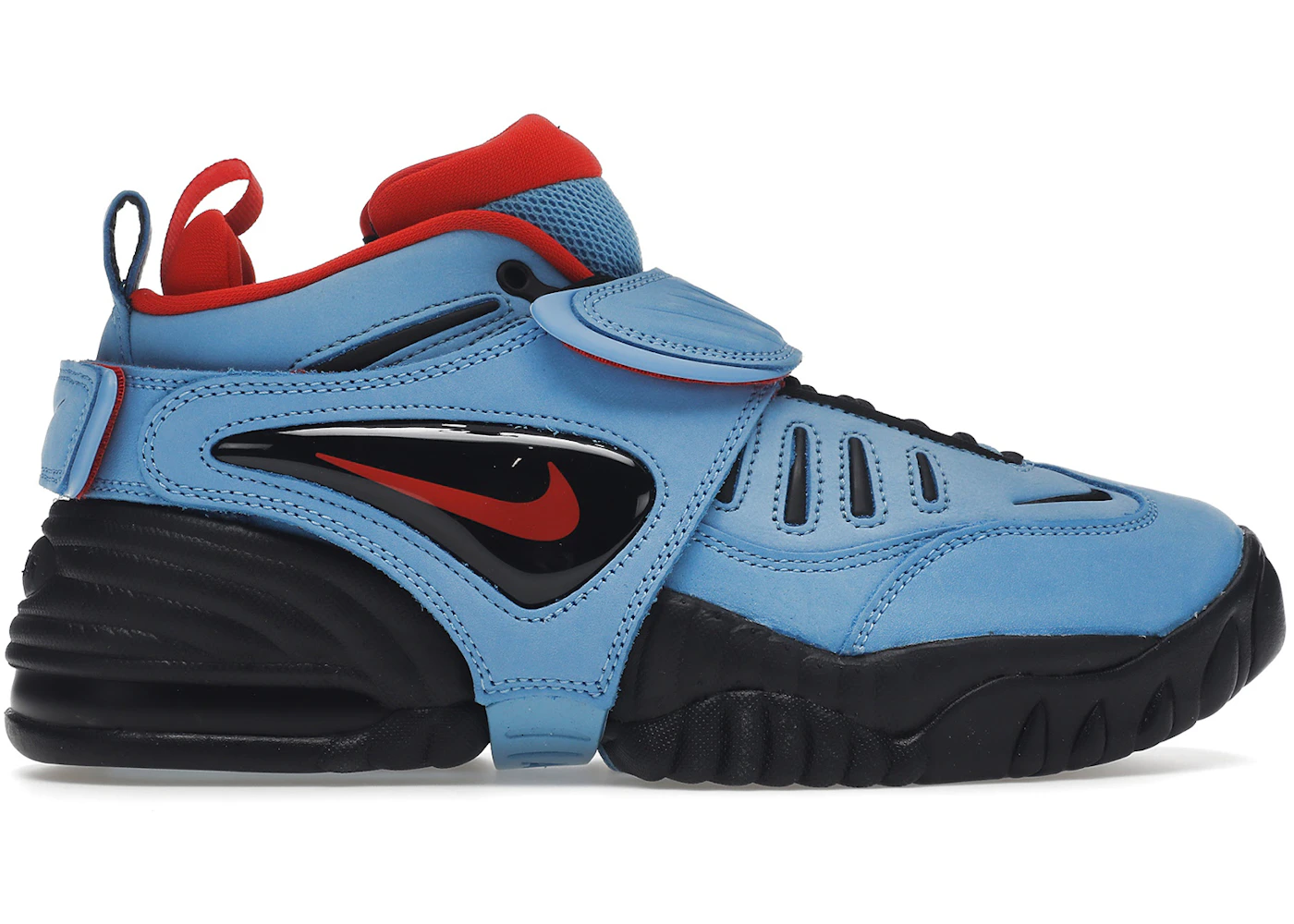 Nike Air Adjust Force AMBUSH University Blue Habanero Red Men's