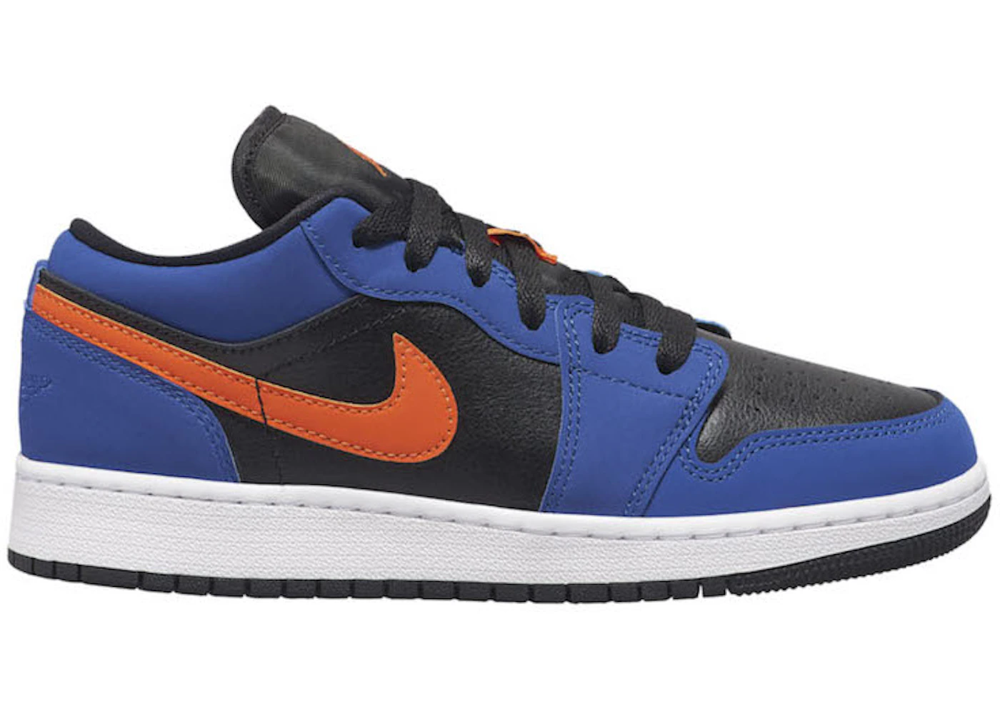Jordan 1 Low Black Blue Orange Gs 480 Jordan 1 Low Black Blue Orange Gs 480