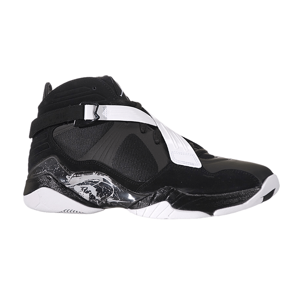 jordan 8 white and black