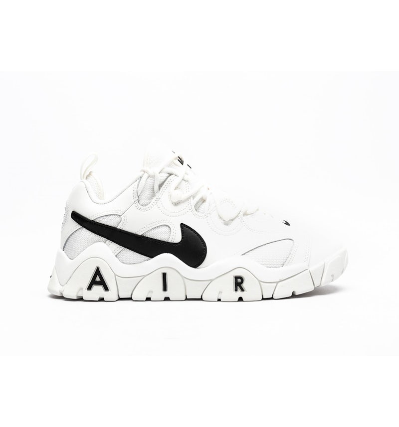 Nike Air Barrage Low White Black Men's CW3130-100 GB