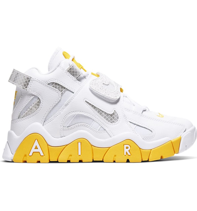Nike air barrage blue and yellow shop