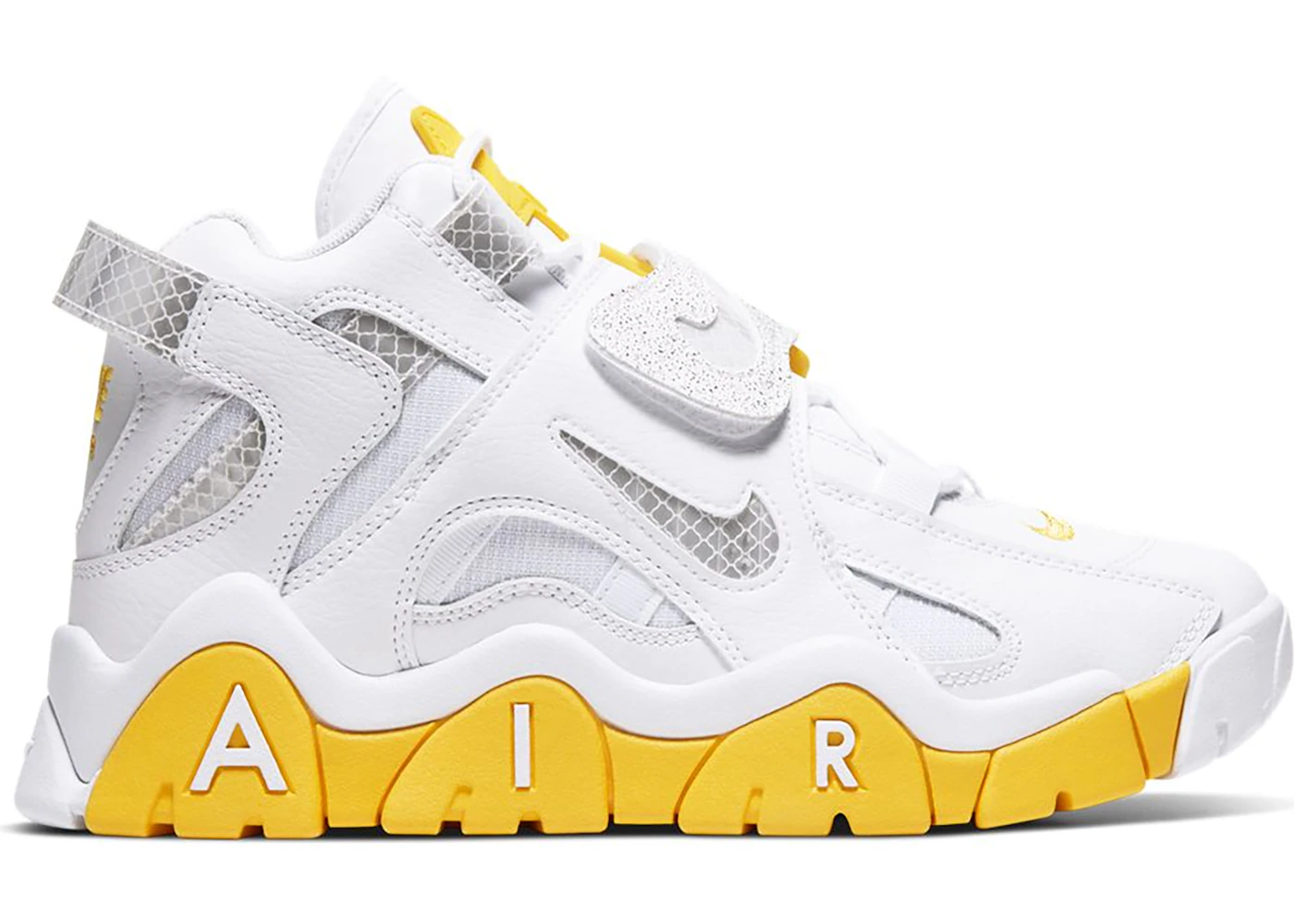 silence constantly Belong Nike Air Barrage Mid White Chrome Yellow (W) - CJ9574-100