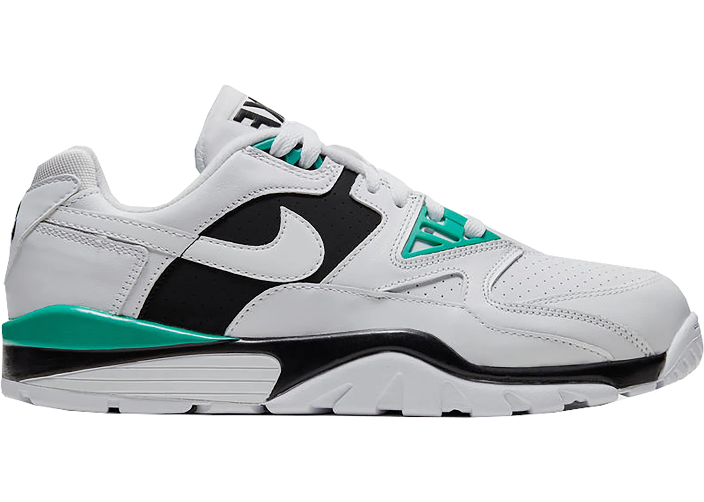 Nike Air Cross Trainer Low White Neptune Green Black Men's