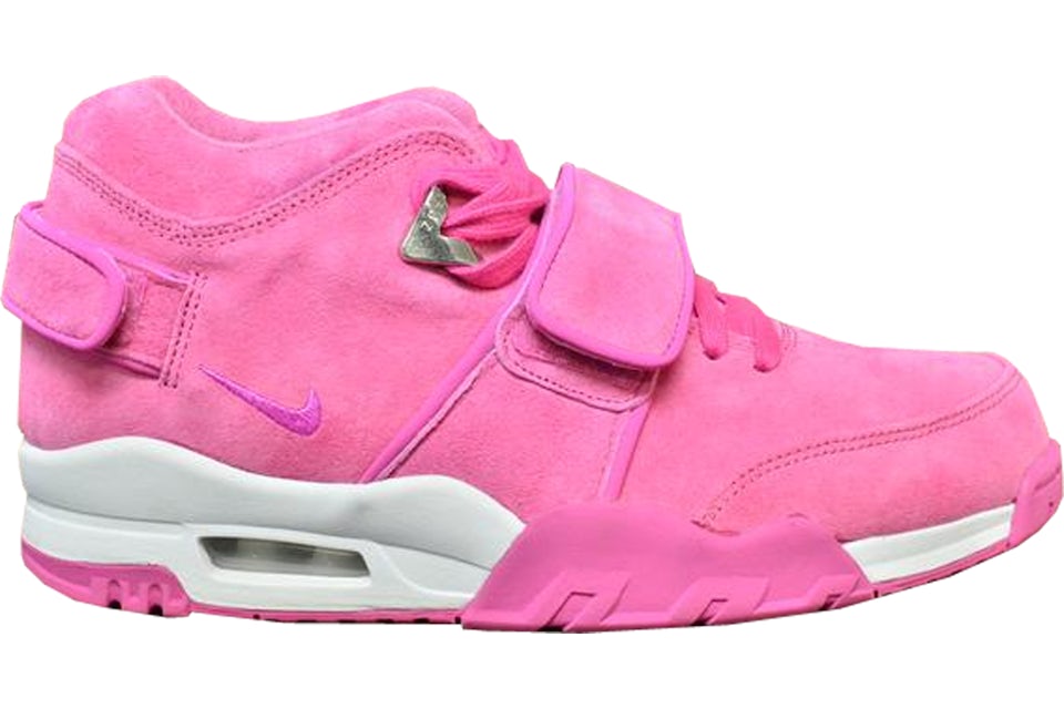Pink and white top huaraches breast cancer