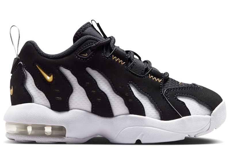 Nike Air DT Max '96 Low Sneakers in Black/Metallic Gold/White
