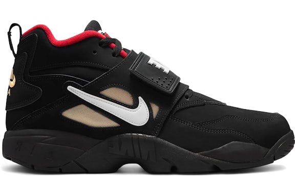 Nike Air Diamond Turf Proto '92 noir rouge feu