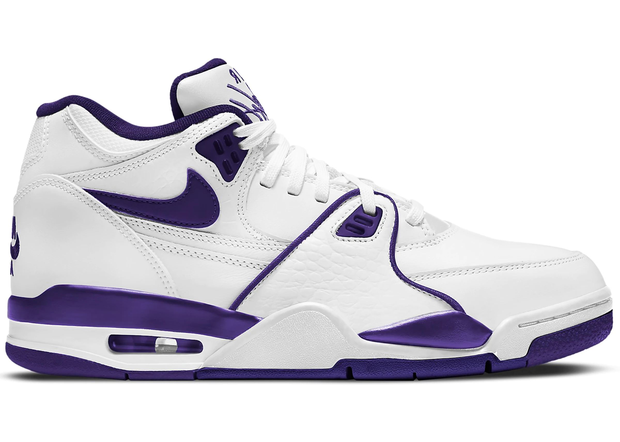 Cathedral fish Ambitious Nike Air Flight 89 White Court Purple - CN0050-101 - US