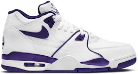 Nike Air Flight 89 White Court Purple
