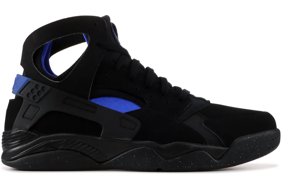 Nike Air Flight Huarache Black Lyon Blue 2015