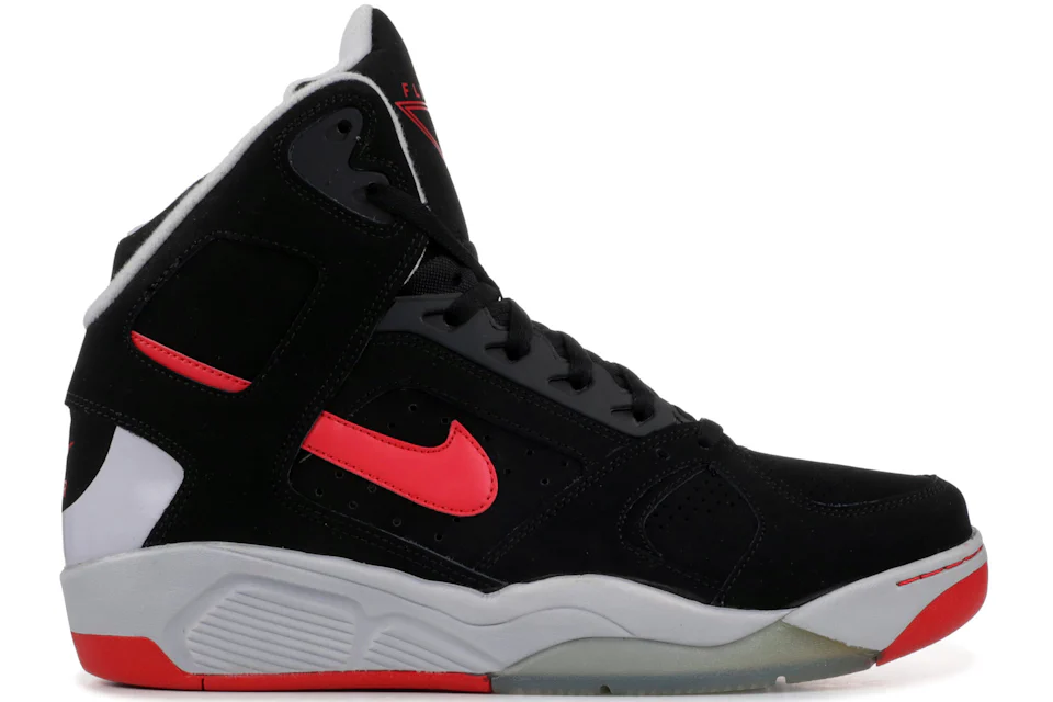 Nike Air Flight Lite High Black Red Grey Men s 329984 002 US