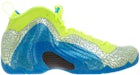 Nike Air Flightposite Exposed Volt Foto Blau