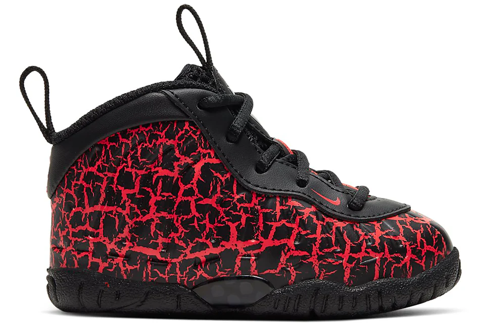 Nike Air Foamposite One Cracked Lava TD Toddler 723947 012 US