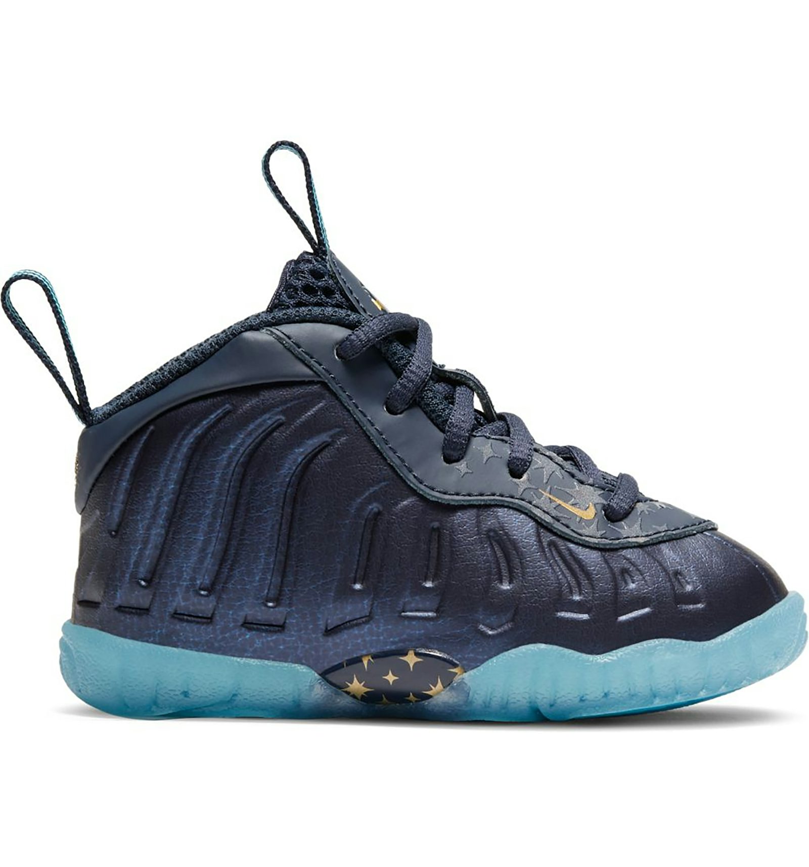 Nike Air Foamposite One Obsidian Metallic Gold TD Toddler