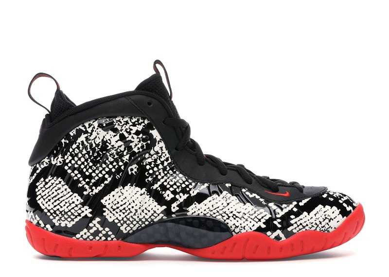 snakeskin foamposite grade school