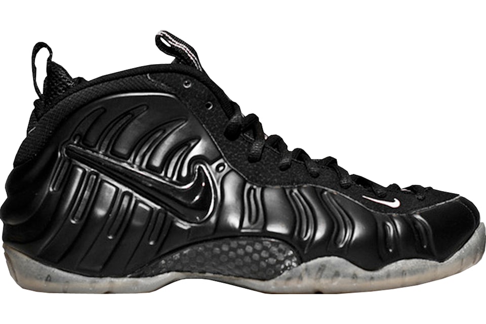 Nike Air Foamposite Pro Black Metallic Silver 630304 001 JP